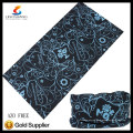 Ningbo LINGSHANG vestido de moda quente atacado cutom design impressão multifuncional crânio sem costura bandana tubular personalizada